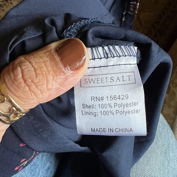 Long sleeves floral maxi dress - Picture 7 of 7